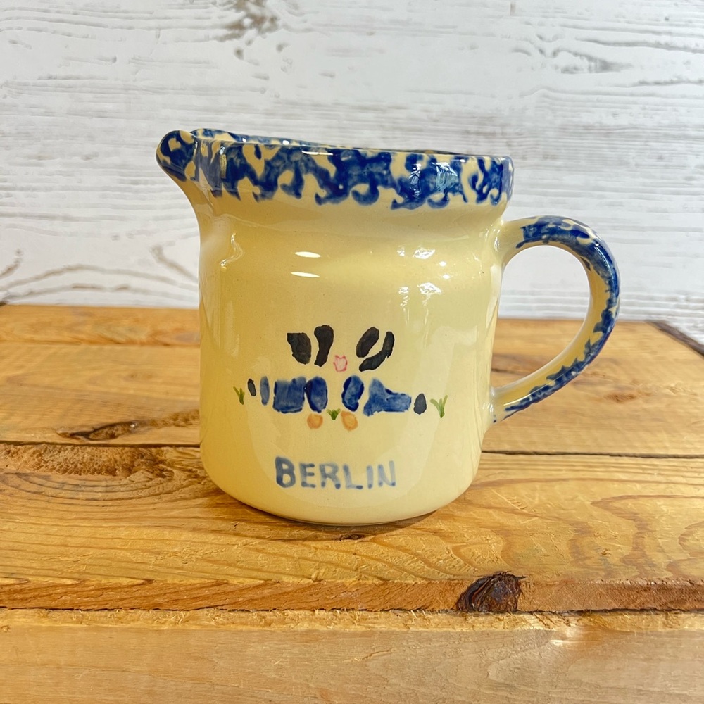 Alpine pottery pitcher small Berlin Roseville